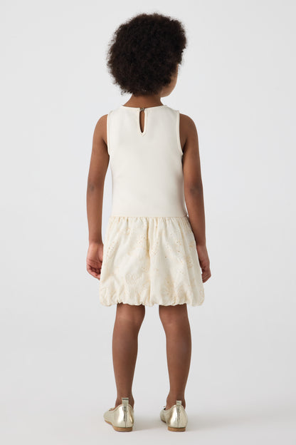 Girl Ecru Dress