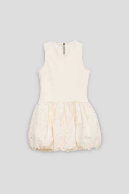 Girl Ecru Dress