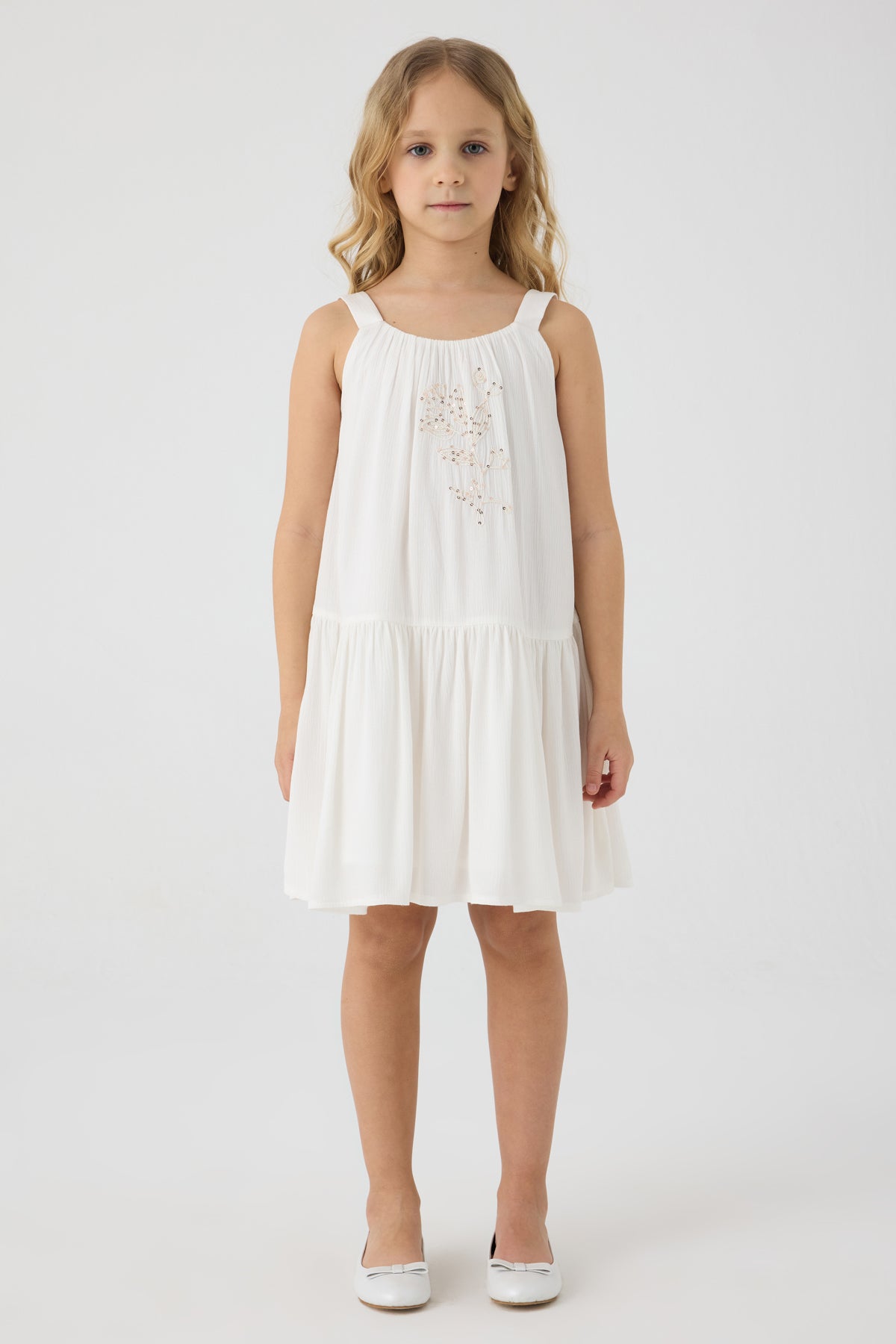 Girl Ecru Dress