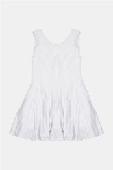 Girl Ecru Overall - BgStore