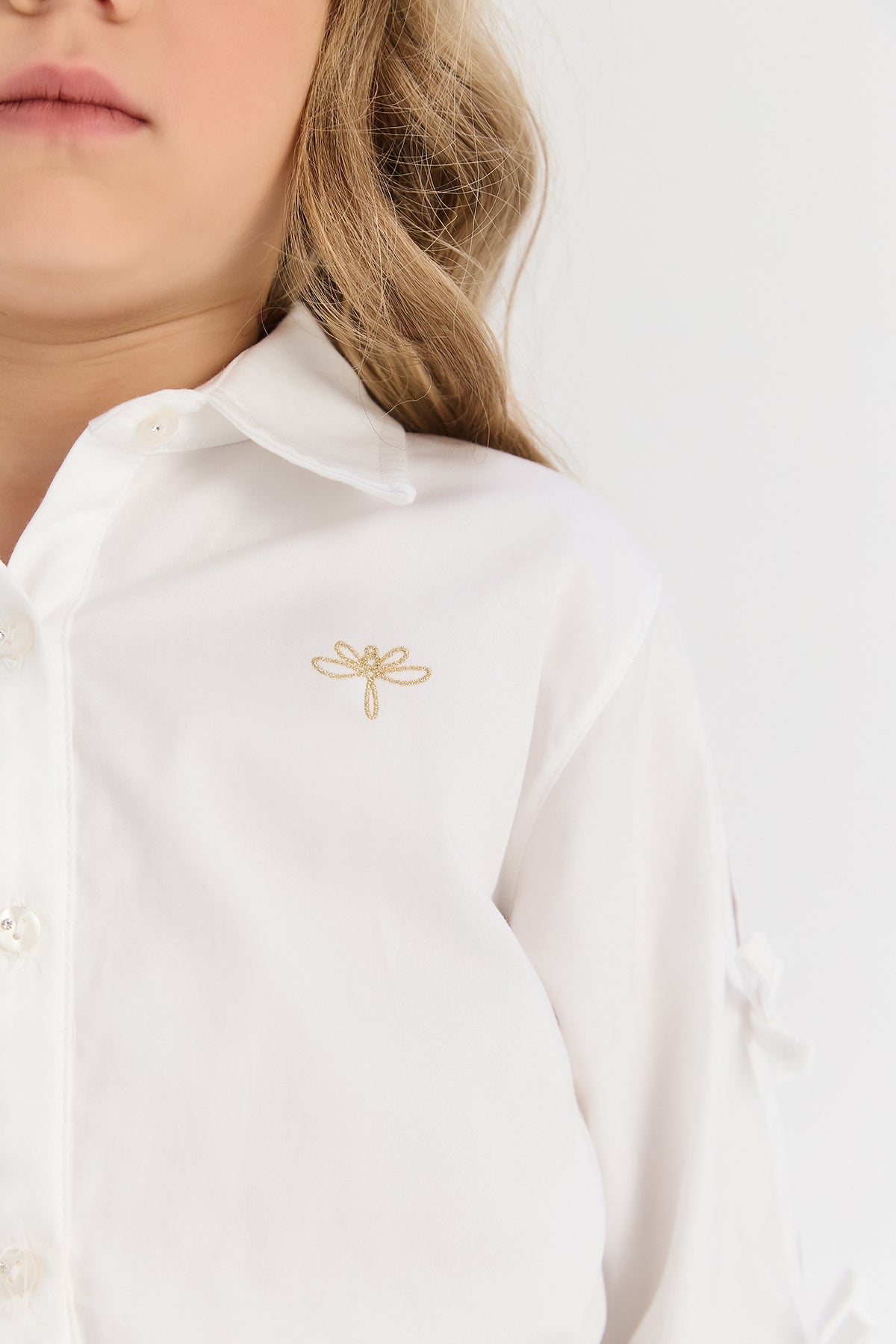 Girl Ecru Shirt