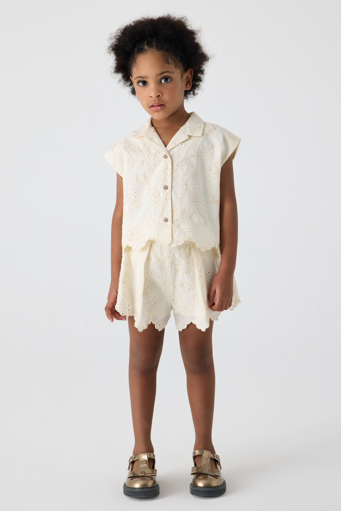 Girl Ecru Shirt
