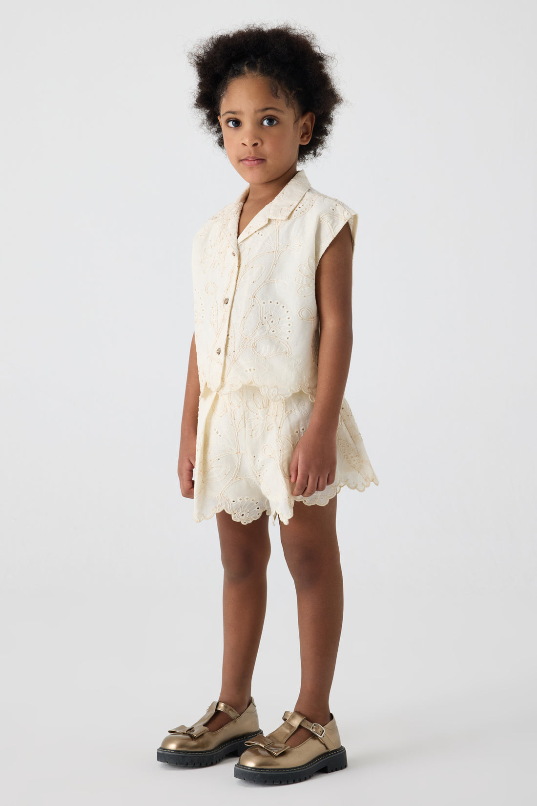Girl Ecru Shirt