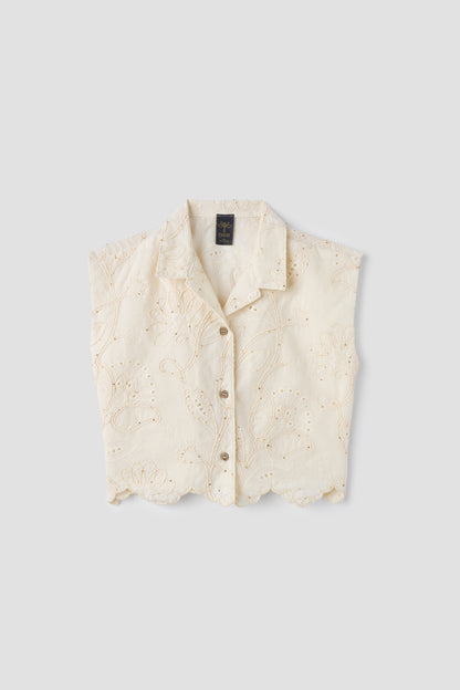 Girl Ecru Shirt