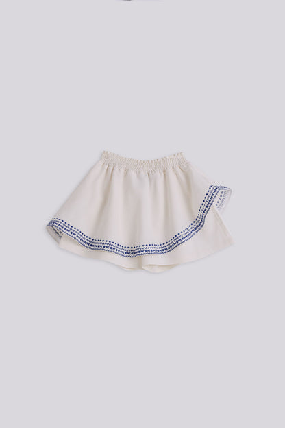 Girl Ecru Shorts