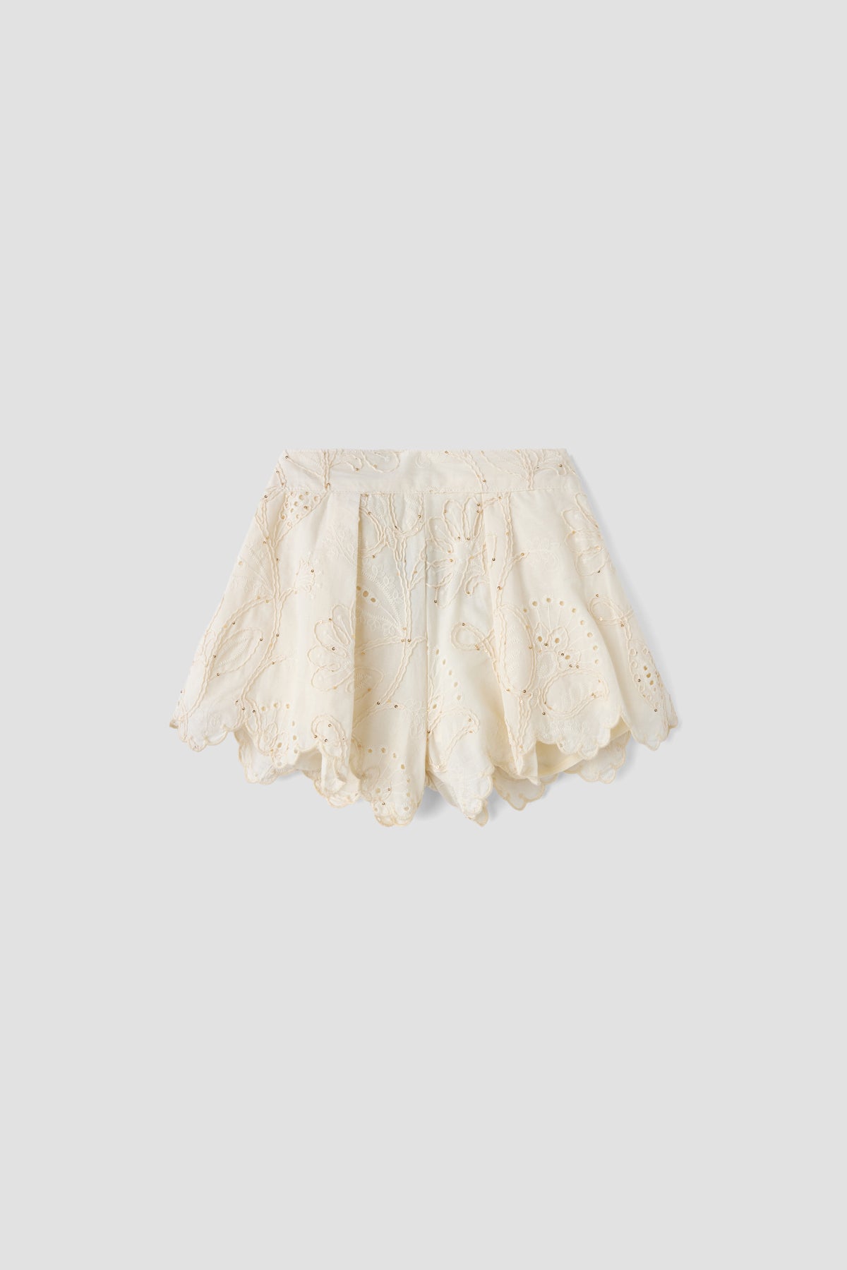 Girl Ecru Shorts
