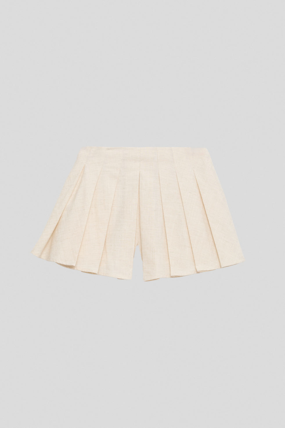 Girl Ecru Shorts Skirt
