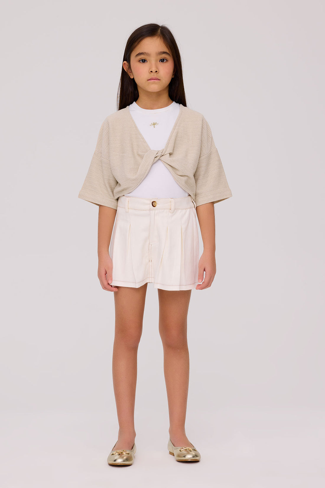 Girl Ecru Skirt