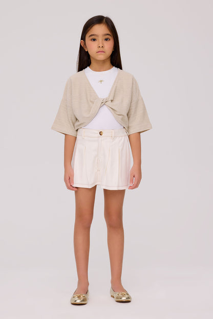 Girl Ecru Skirt
