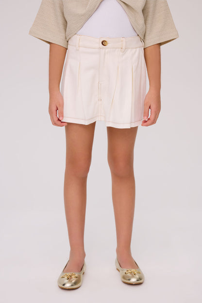 Girl Ecru Skirt