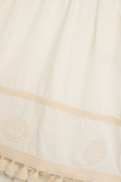 Girl Ecru Skirt