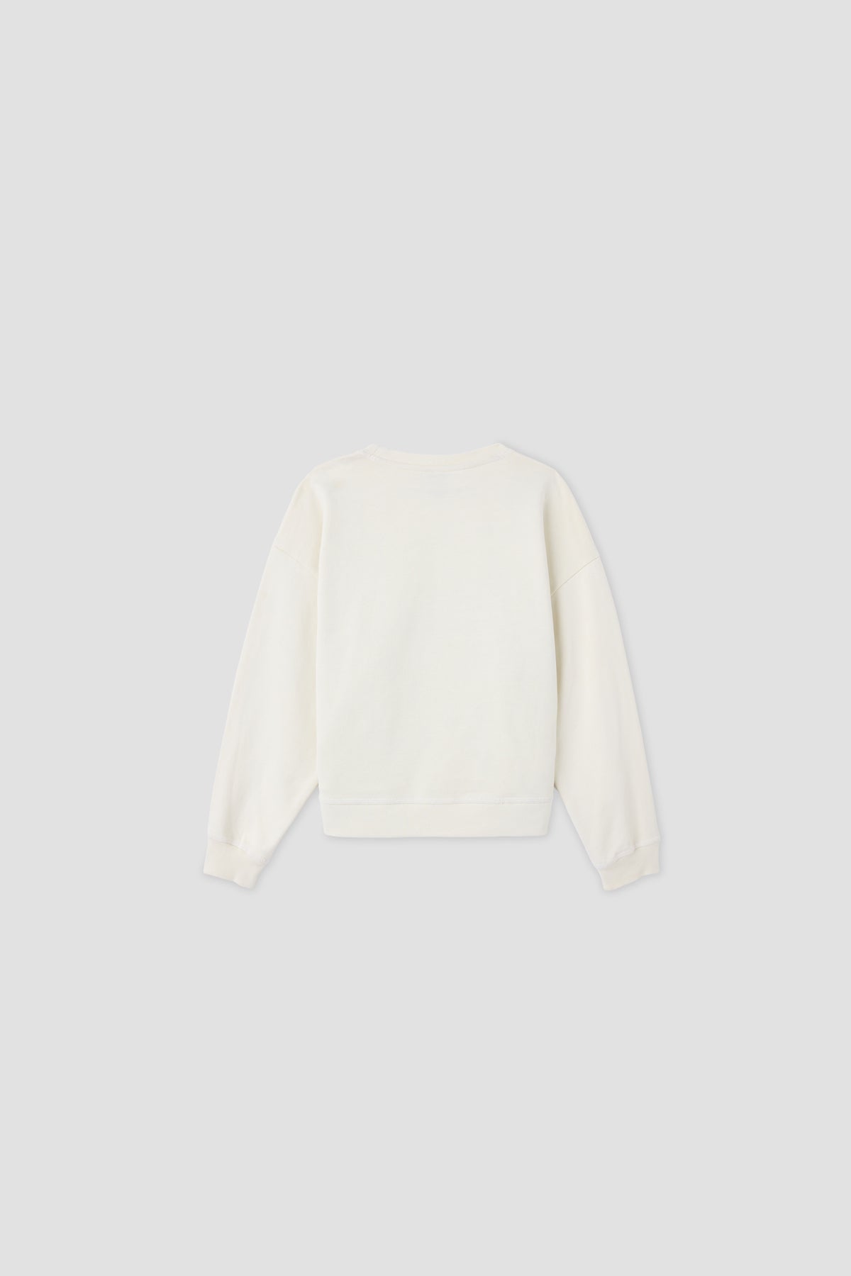 Girl Ecru Sweatshirt