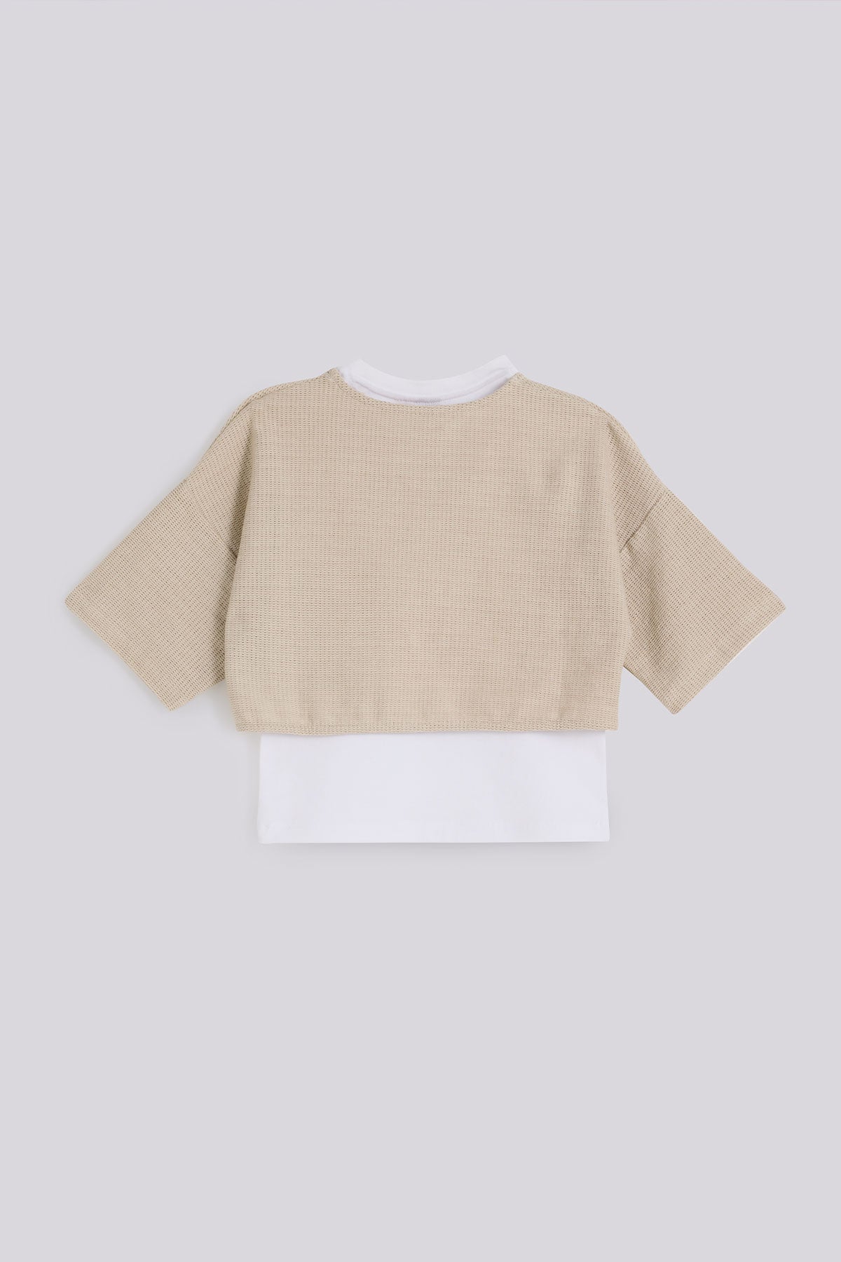Girl Ecru Tshirt