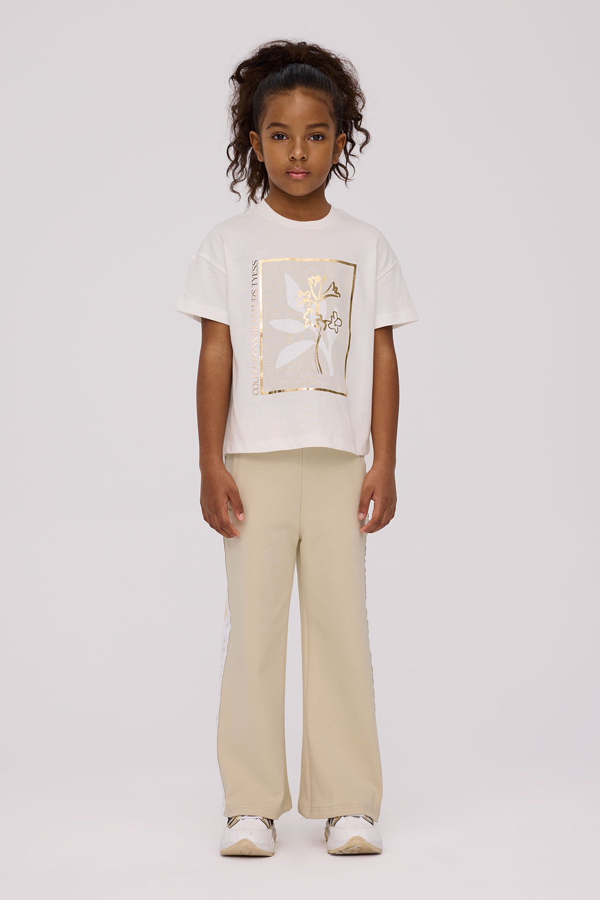Girl Ecru Tshirt