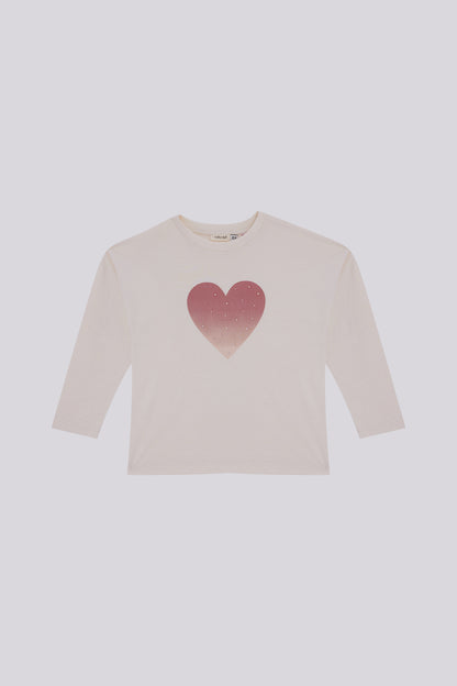 Girl Ecru Tshirt