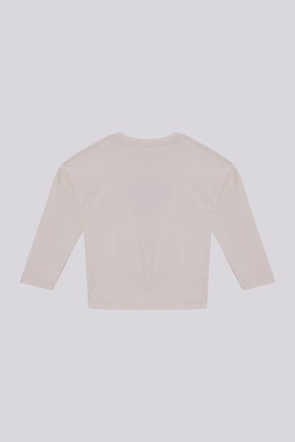 Girl Ecru Tshirt