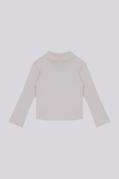 Girl Ecru Tshirt
