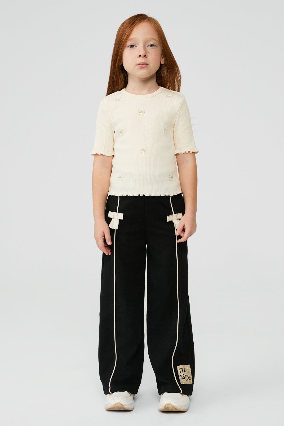 Girl Ecru Tshirt