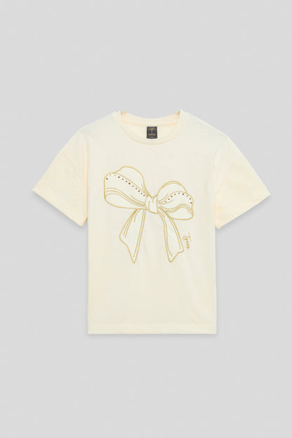 Girl Ecru Tshirt