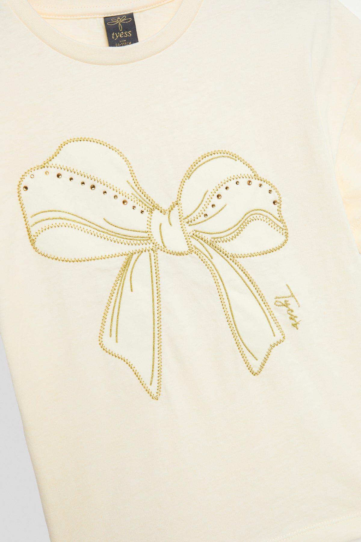Girl Ecru Tshirt
