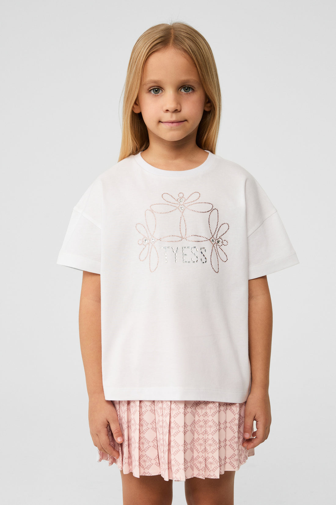 Girl Ecru Tshirt
