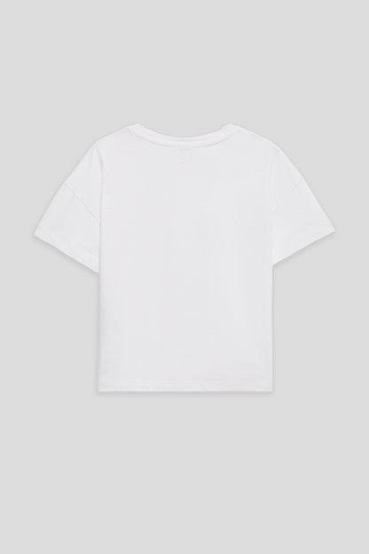 Girl Ecru Tshirt