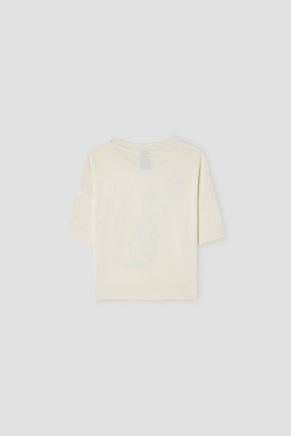 Girl Ecru Tshirt