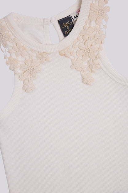 Girl Ecru Undershirt