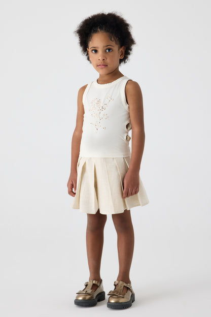 Girl Ecru Undershirt