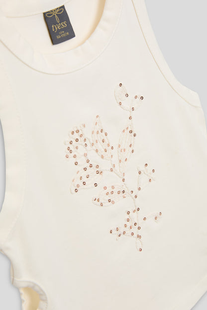 Girl Ecru Undershirt
