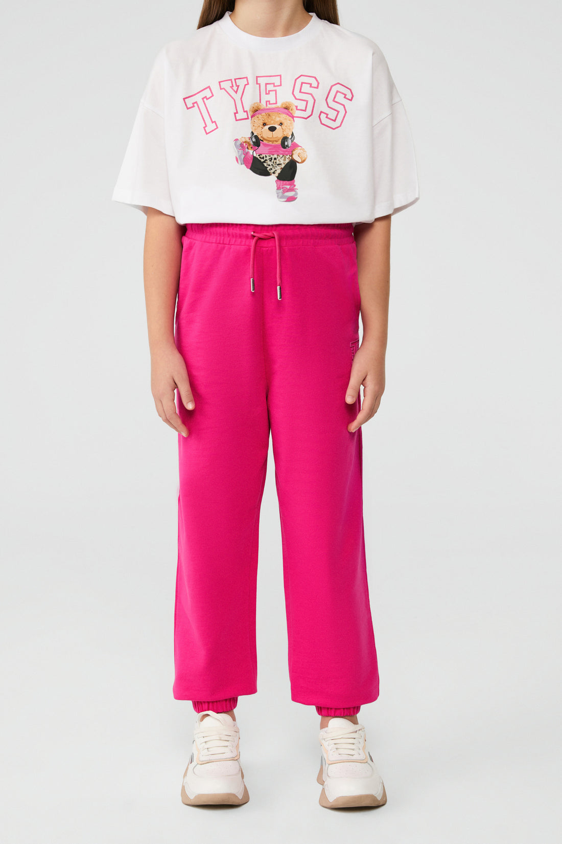 Girl Fusia Tracksuit Bottom