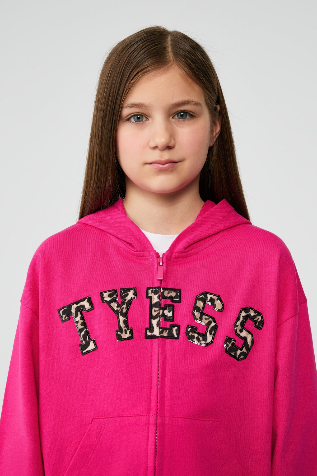 Girl Fusia Tracksuit Top