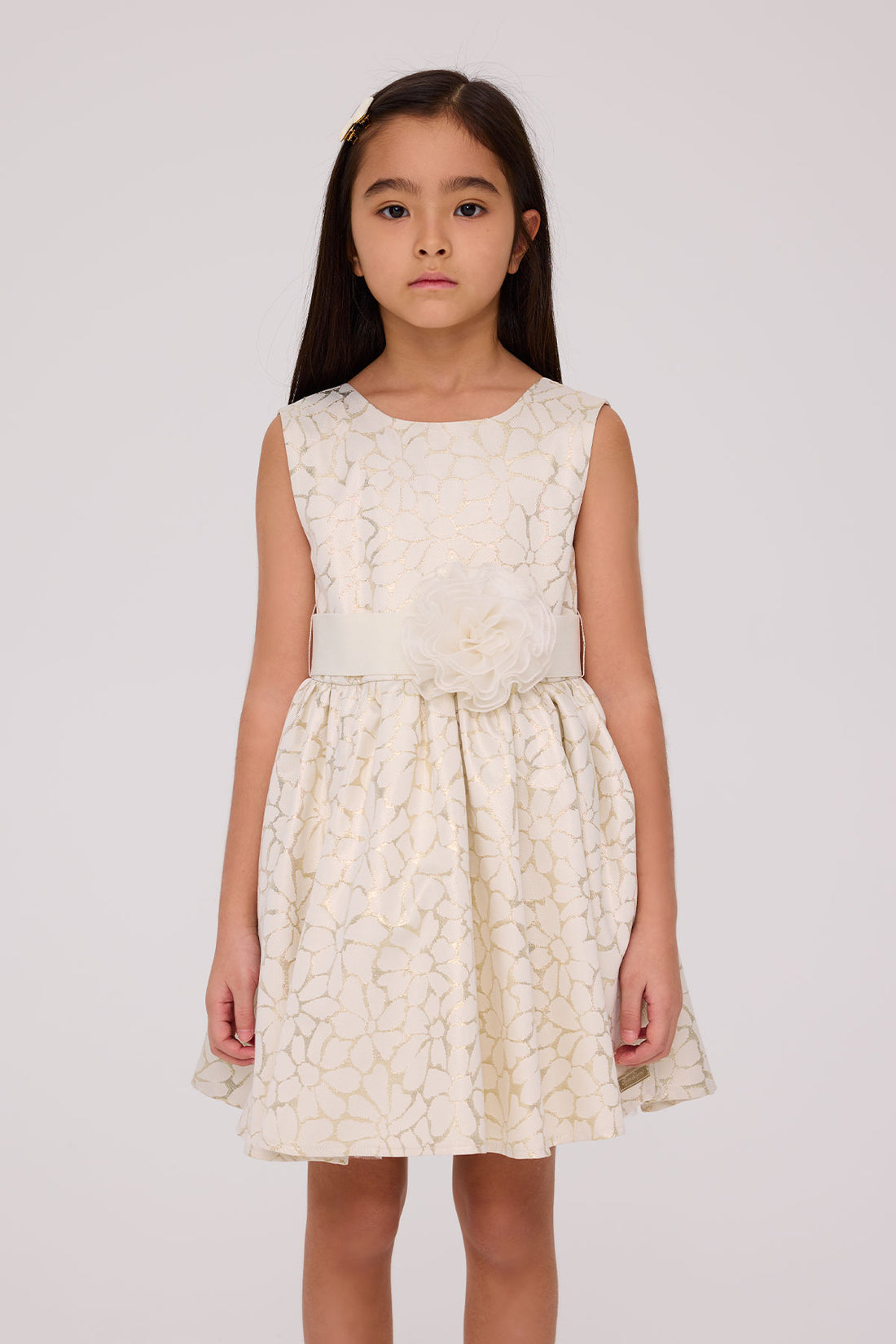 Girl Gold Dress