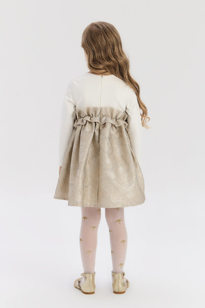 Girl Gold Dress