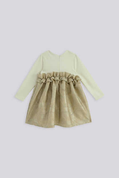 Girl Gold Dress