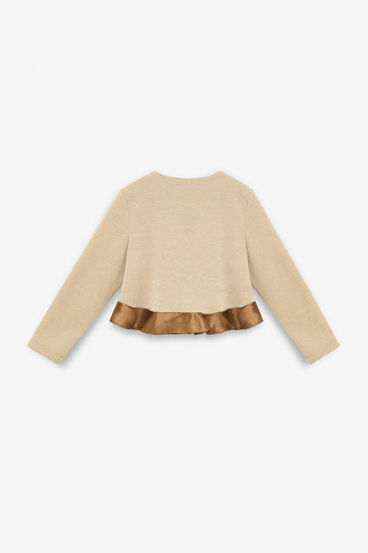 Girl Gold Jacket