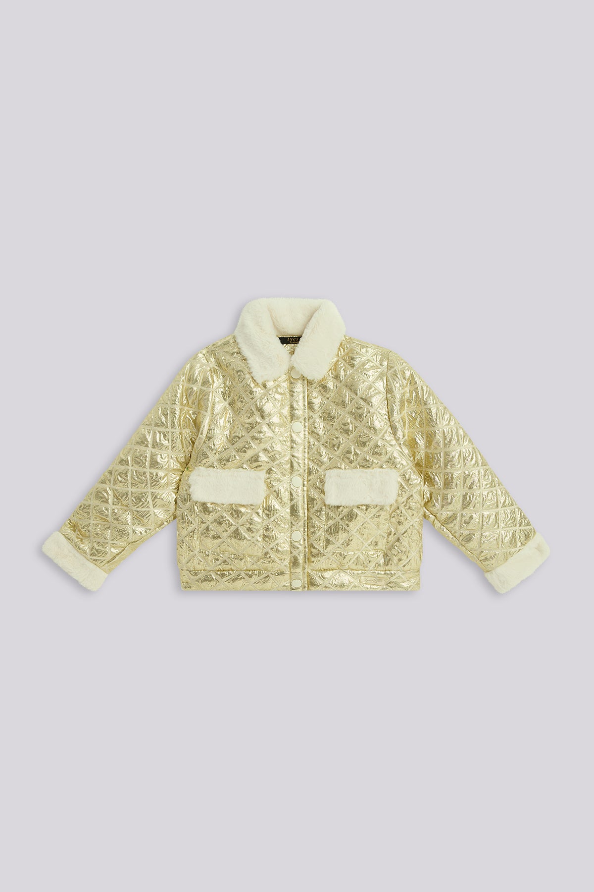 Girl Gold Jacket