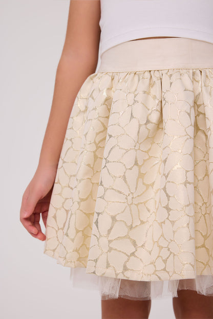 Girl Gold Skirt