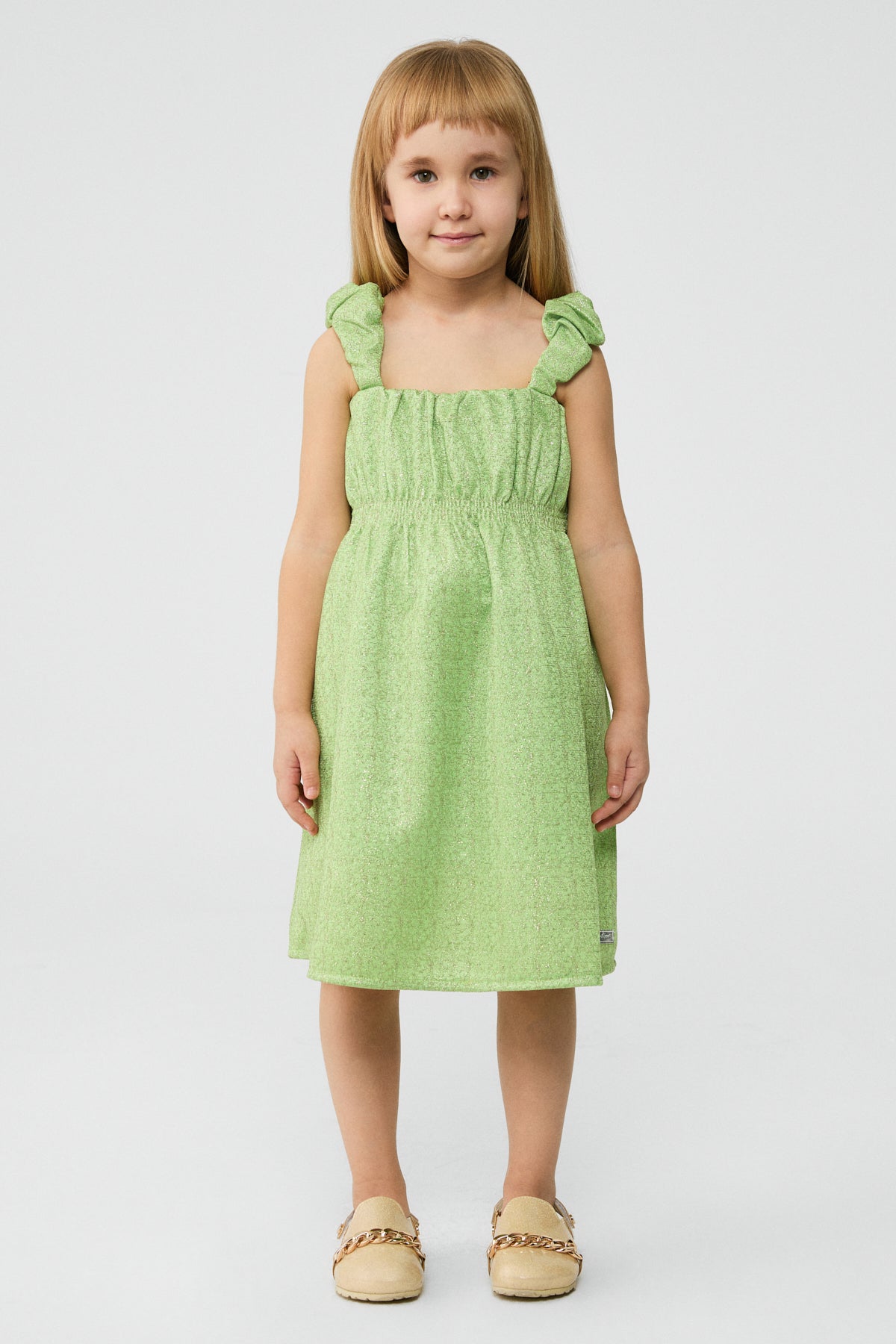 Girl Green Dress