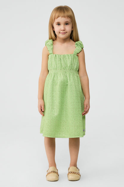 Girl Green Dress