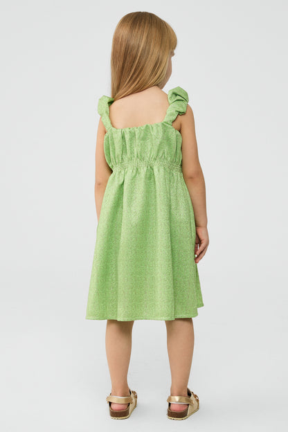 Girl Green Dress