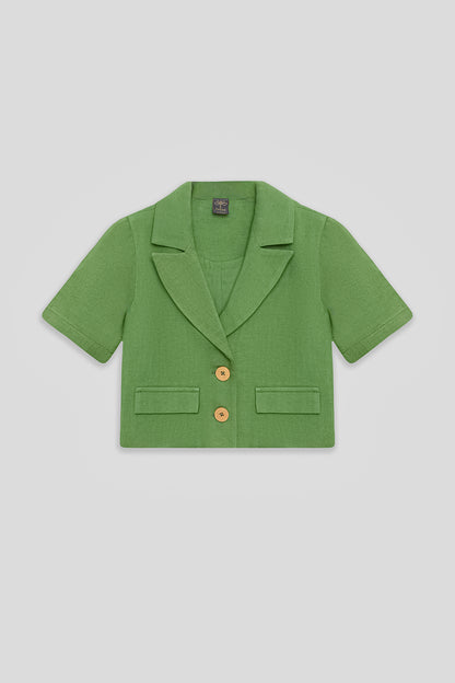 Girl Green Jacket