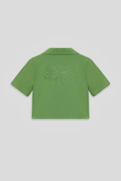 Girl Green Jacket