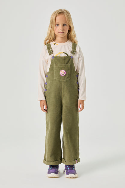 Girl Green Overall