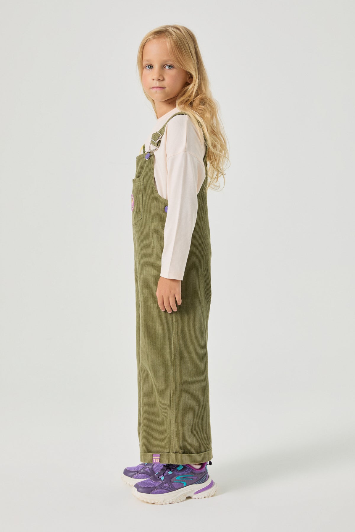 Girl Green Overall