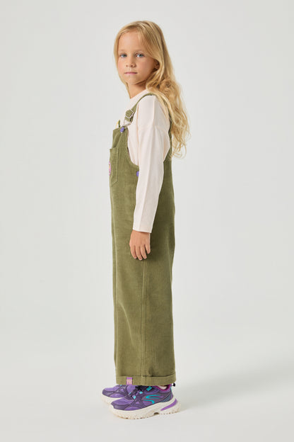 Girl Green Overall