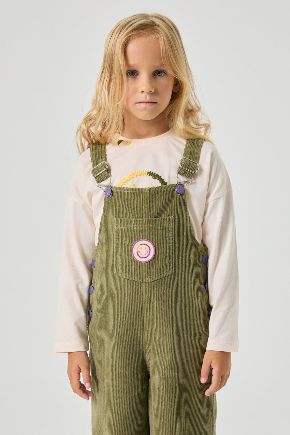 Girl Green Overall