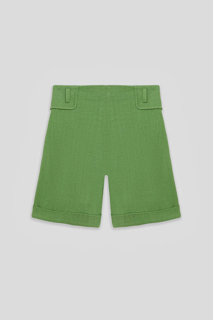 Girl Green Shorts