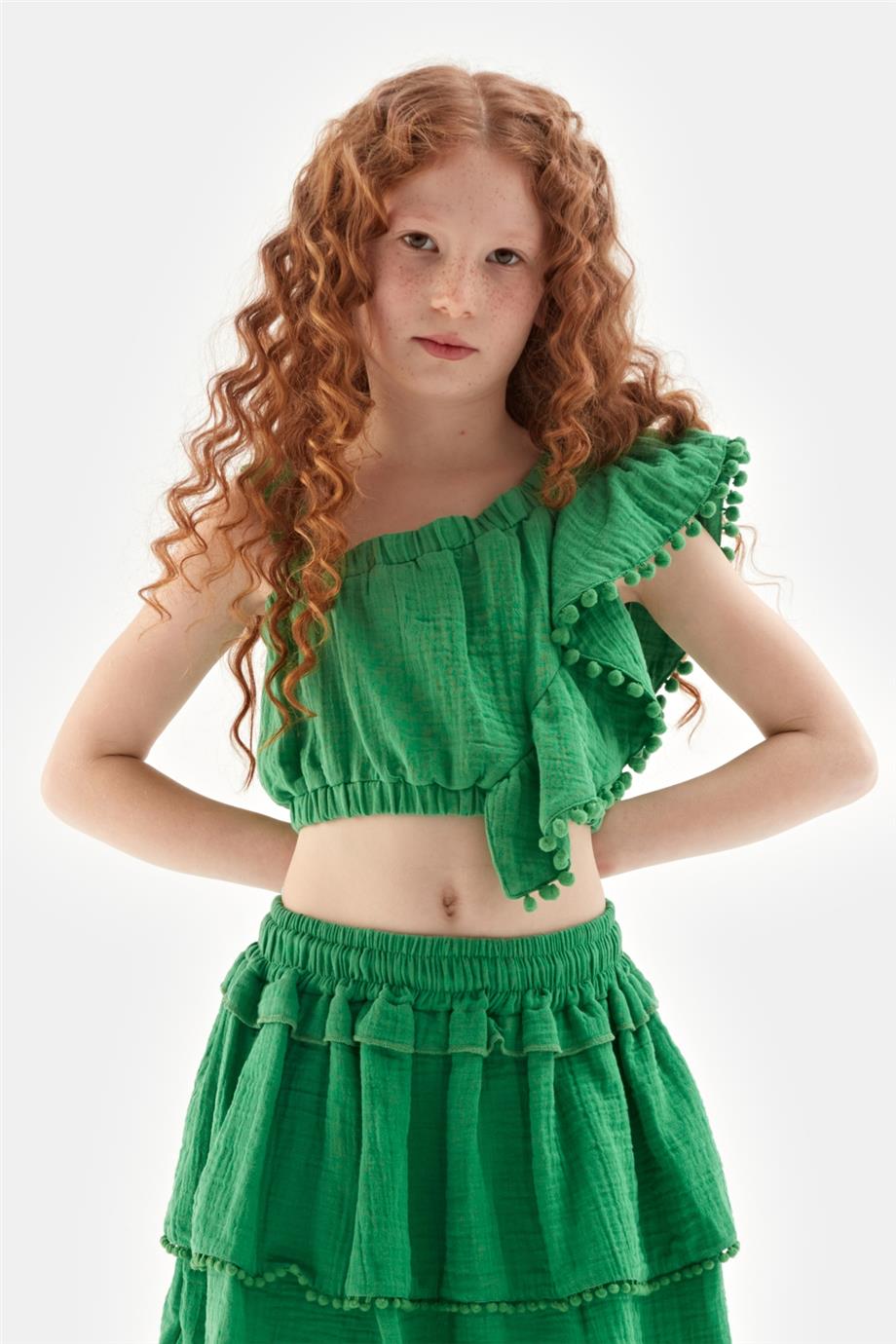 Girl Green Skirt - BgStore