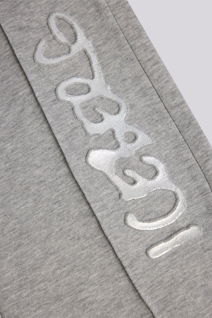 Girl Grey Melange Tracksuit Bottom